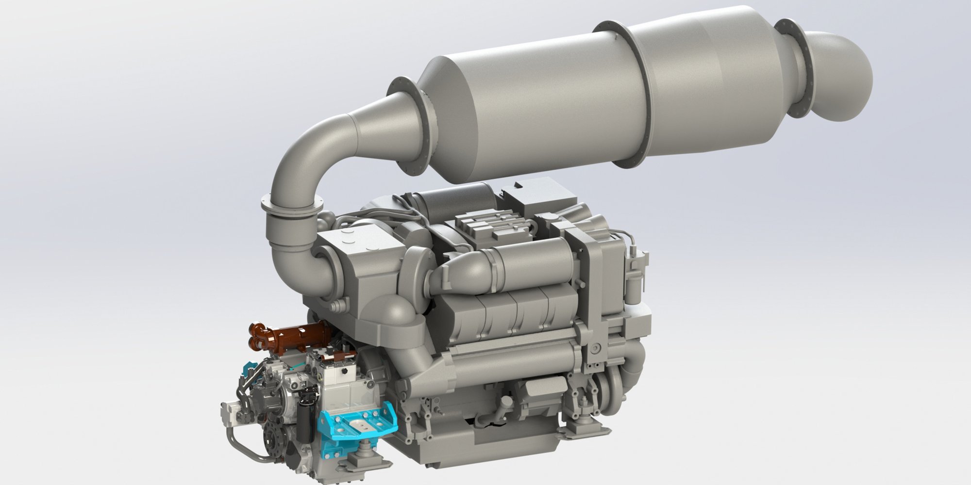 BOS Power S2000 IMO Tier III | Marin | Framdrivningsmotor | BOS Power 