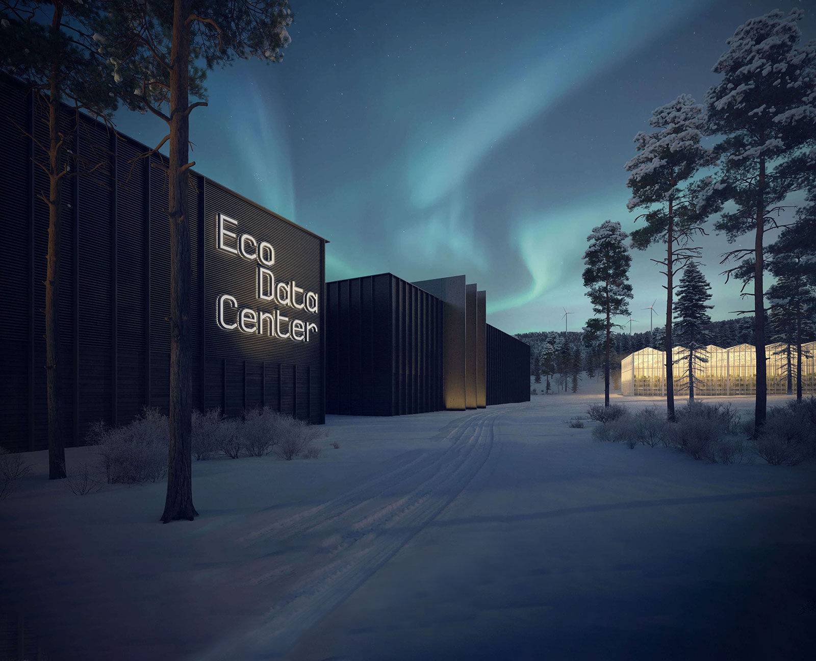 Robust reservkraft för EcoDataCenter